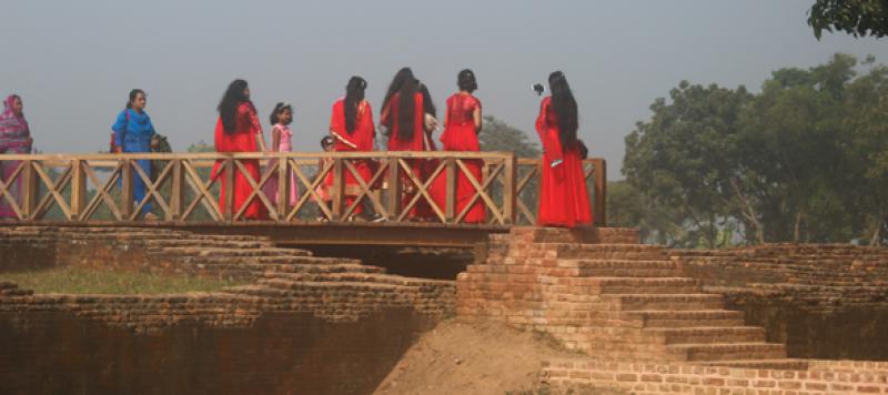 Wedding party in Mahasthangarh, Bangladesh. Photo by Edward J. Sullivan